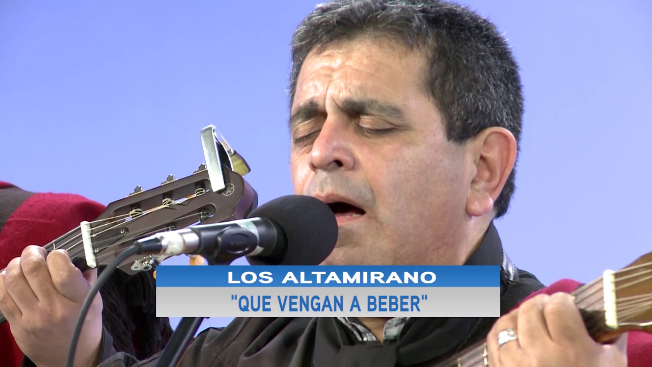 LOS ALTAMIRANO que vengan a beber