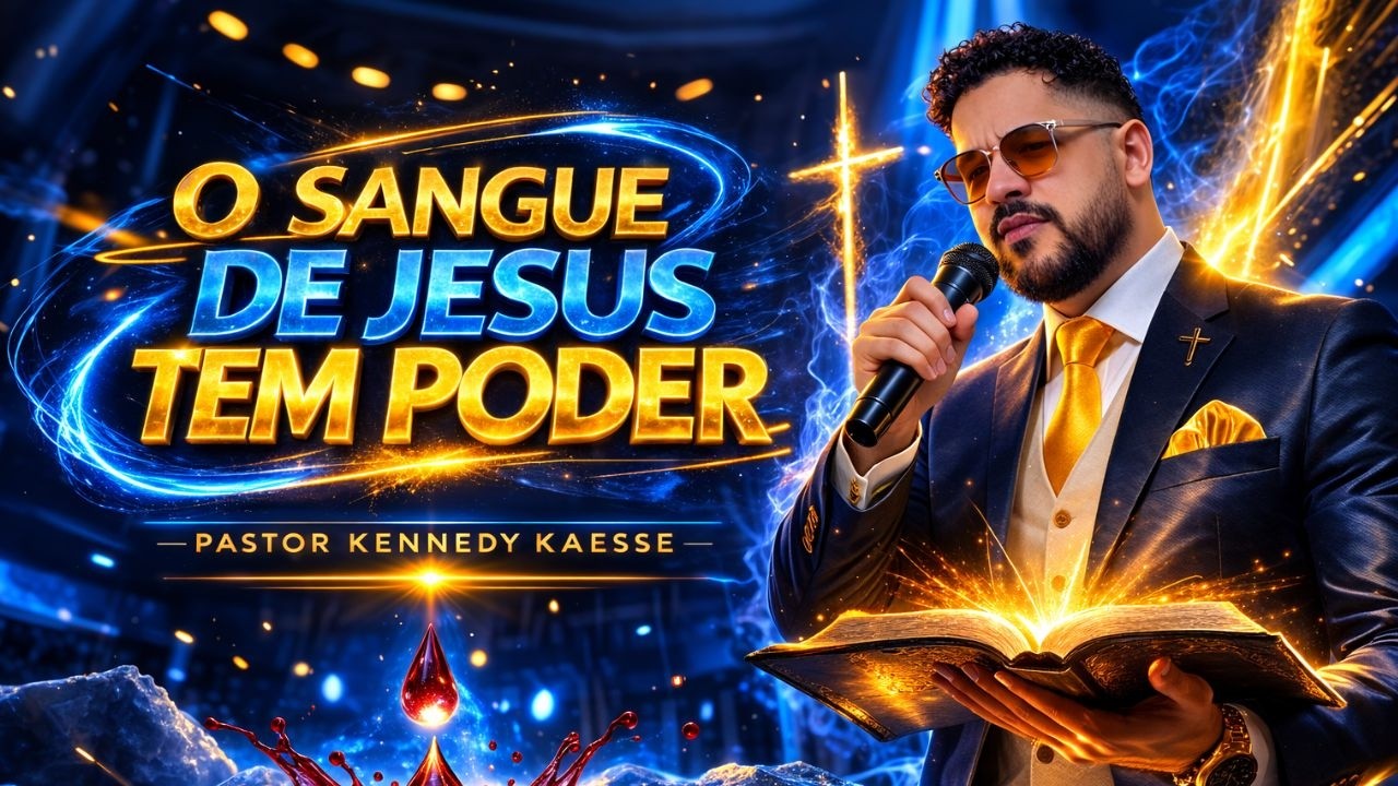 ORAÇÃO AOVIVO - O SANGUE DE JESUS TEM PODER  LIVE PROFÉTICA - SALMO 91 PASTOR KENNEDY KAESSE