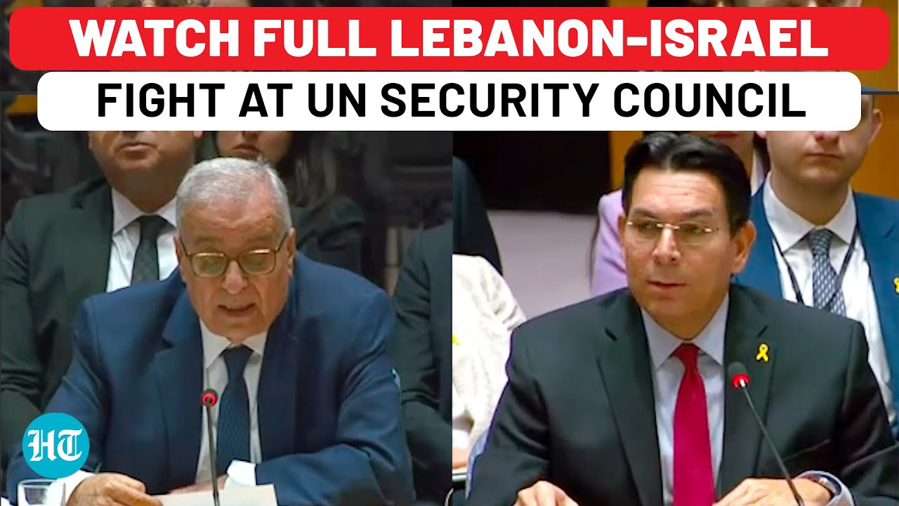 Dramatic Lebanon-Israel Fight At UN Security Council Over Pager, Walkie-Talkie Blasts: Full Speeches