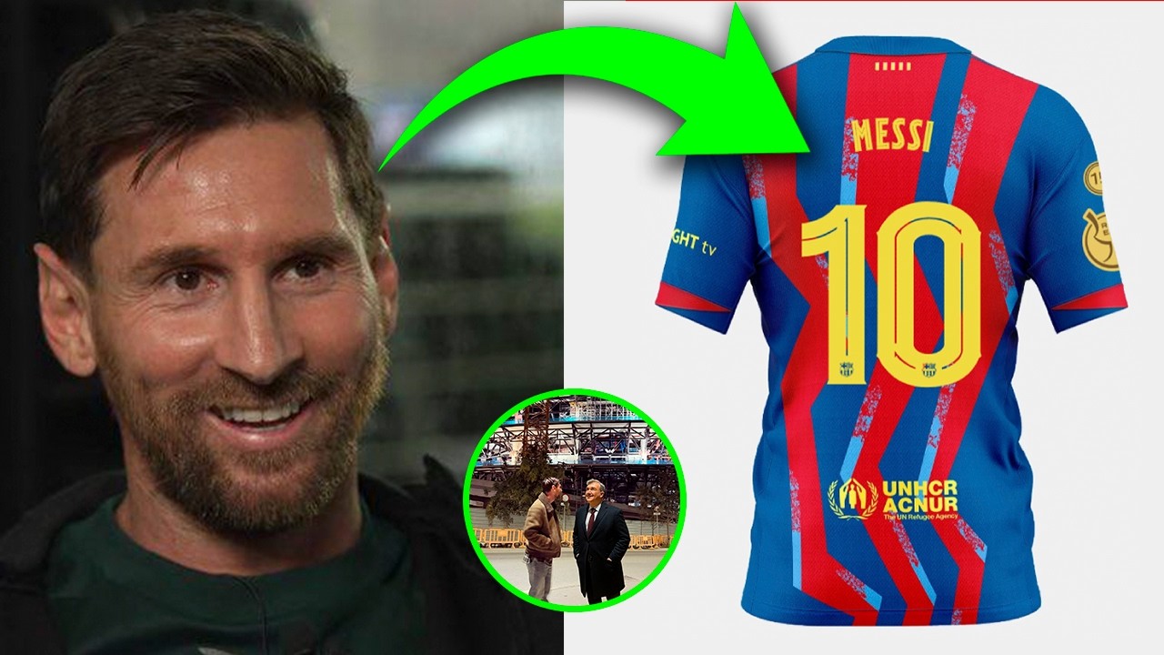 😱 ÉNORME INFO : MESSI VA À 100 % REVENIR AU BARCELONA – Lionel prépare déjà son retour