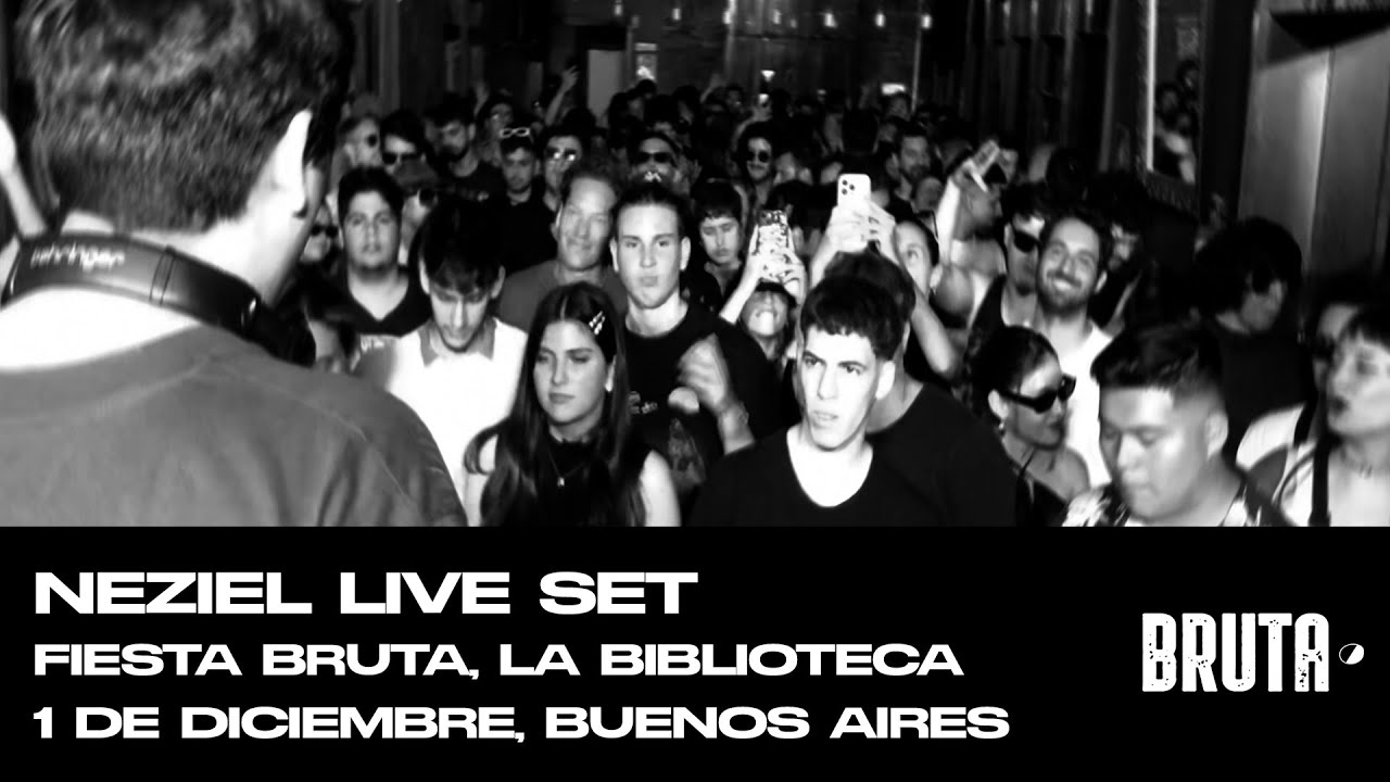 NEZIEL LIVE SET | FIESTA BRUTA, LA BIBLIOTECA | 1 DE DICIEMBRE
