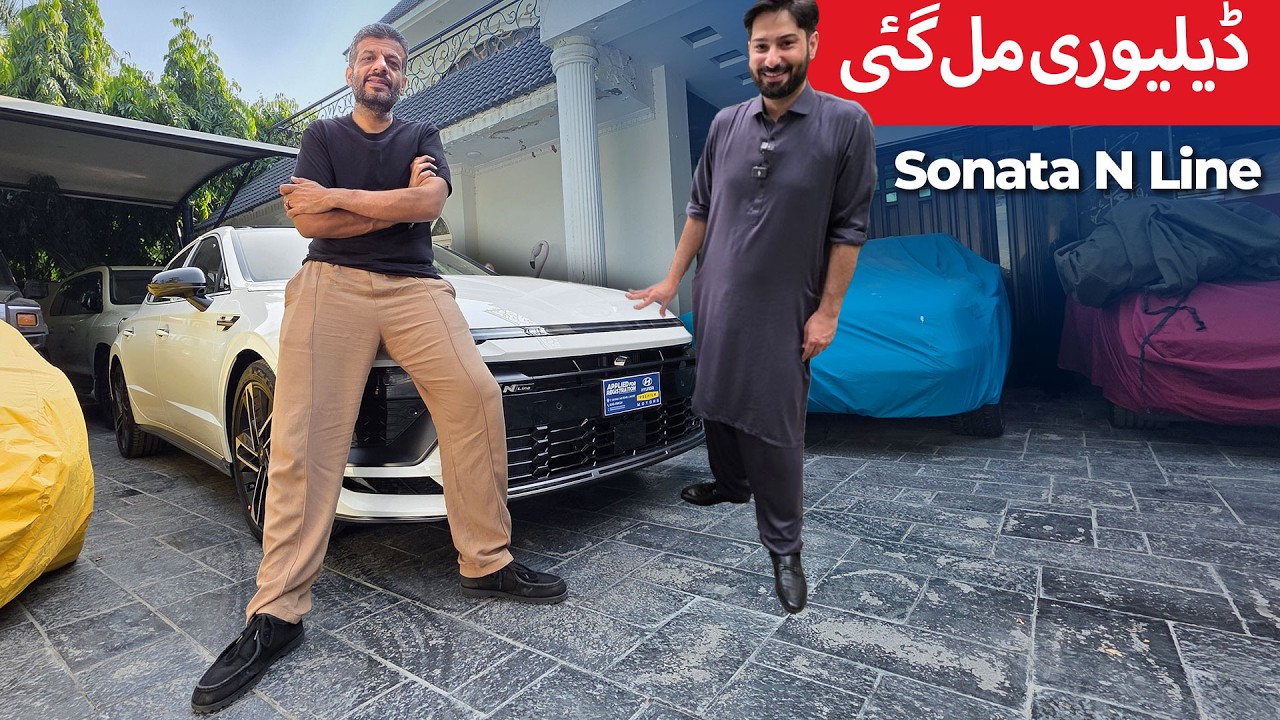 Hyundai Sonata ki delivery lene gaye Toyota Tacoma mein!