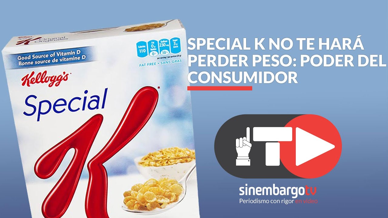 Special K no te hará perder peso: Poder del Consumidor
