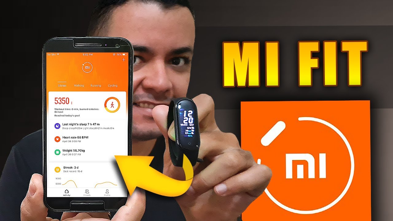 Como Conectar e Configurar a MI BAND 5 com o Celular (Aprenda a Usar o Mi Fit)