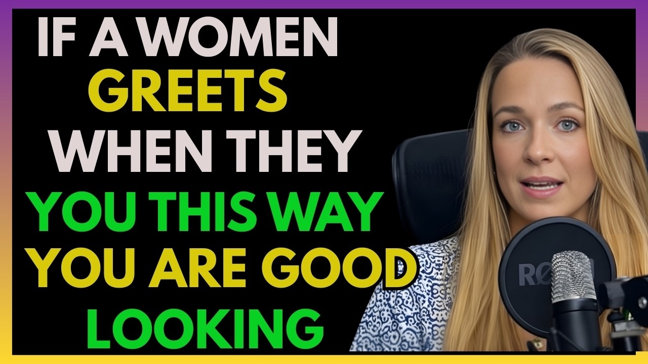If a Woman Greets You Like HIS, She Thinks tYou're a Very Attractive Older Man | Psychology Secrets