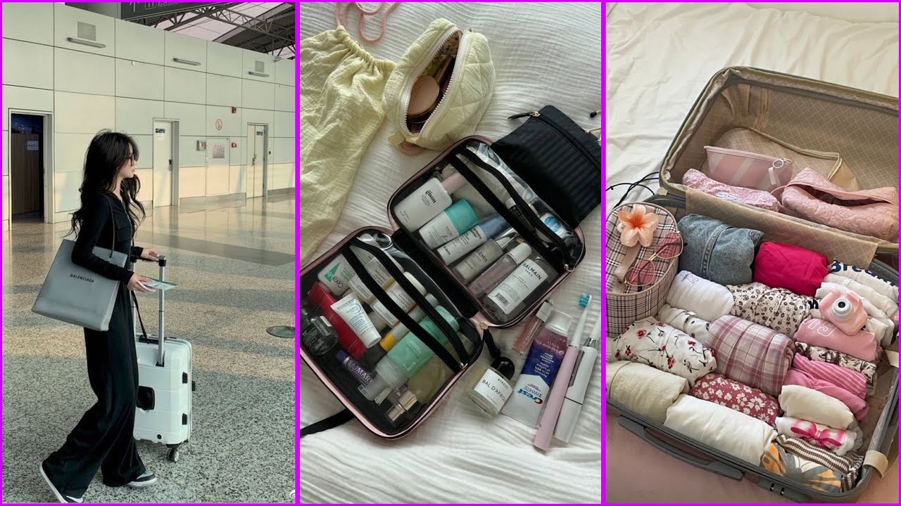Its Time For Travel 🎀🥰 | Packing Like A Pro | Huge Makeup Organization✨