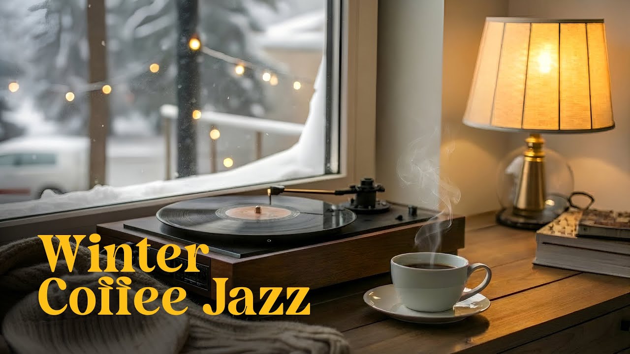 Winter Coffee Jazz ☕❄️ | Cozy Jazz for Cold Nights, Focus & Relax