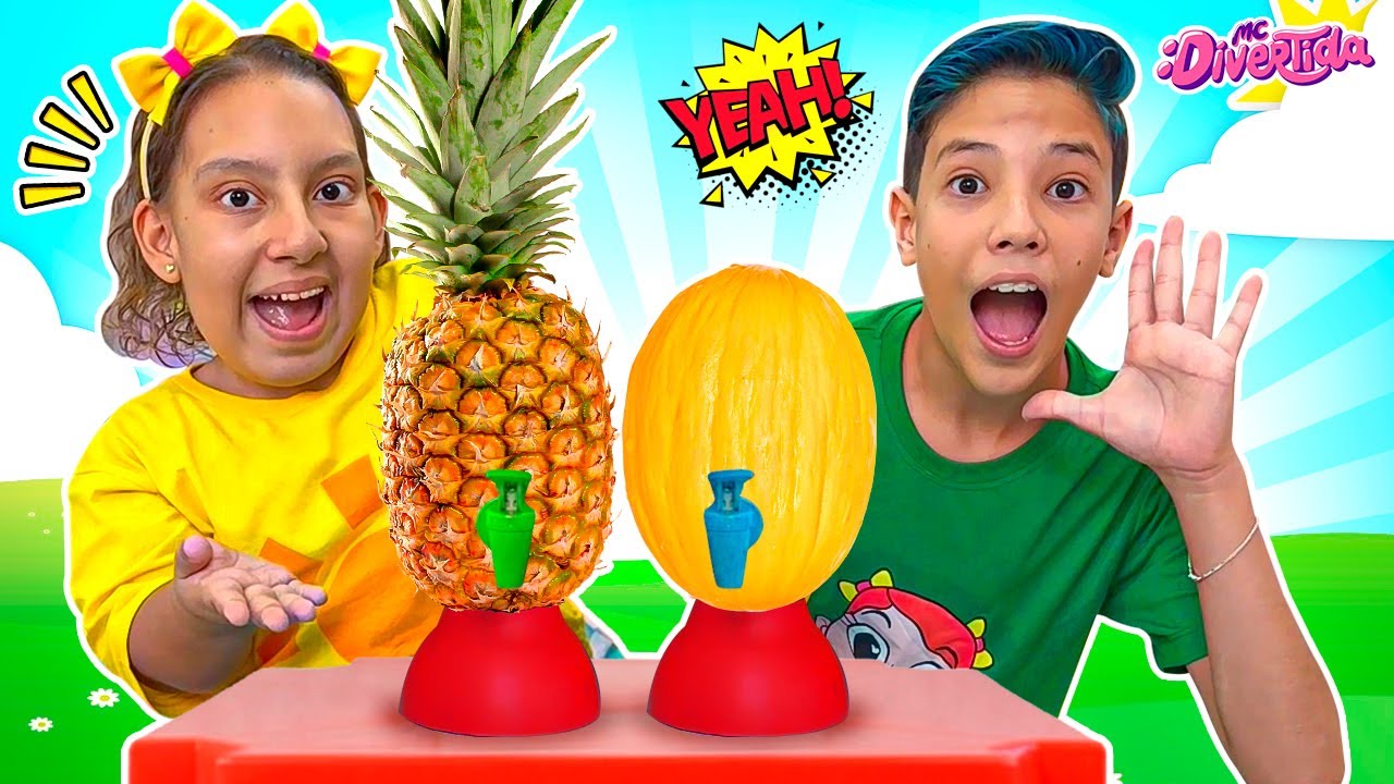 Maria Clara ensina que é importante comer comidas saudáveis | Vídeo para crianças - MC Divertida