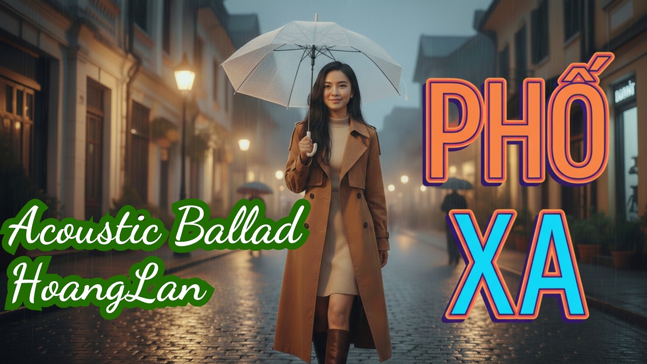 PHỐ XA - Acoustic Ballad - Bản Cực Hay - Hoang Lan Cover