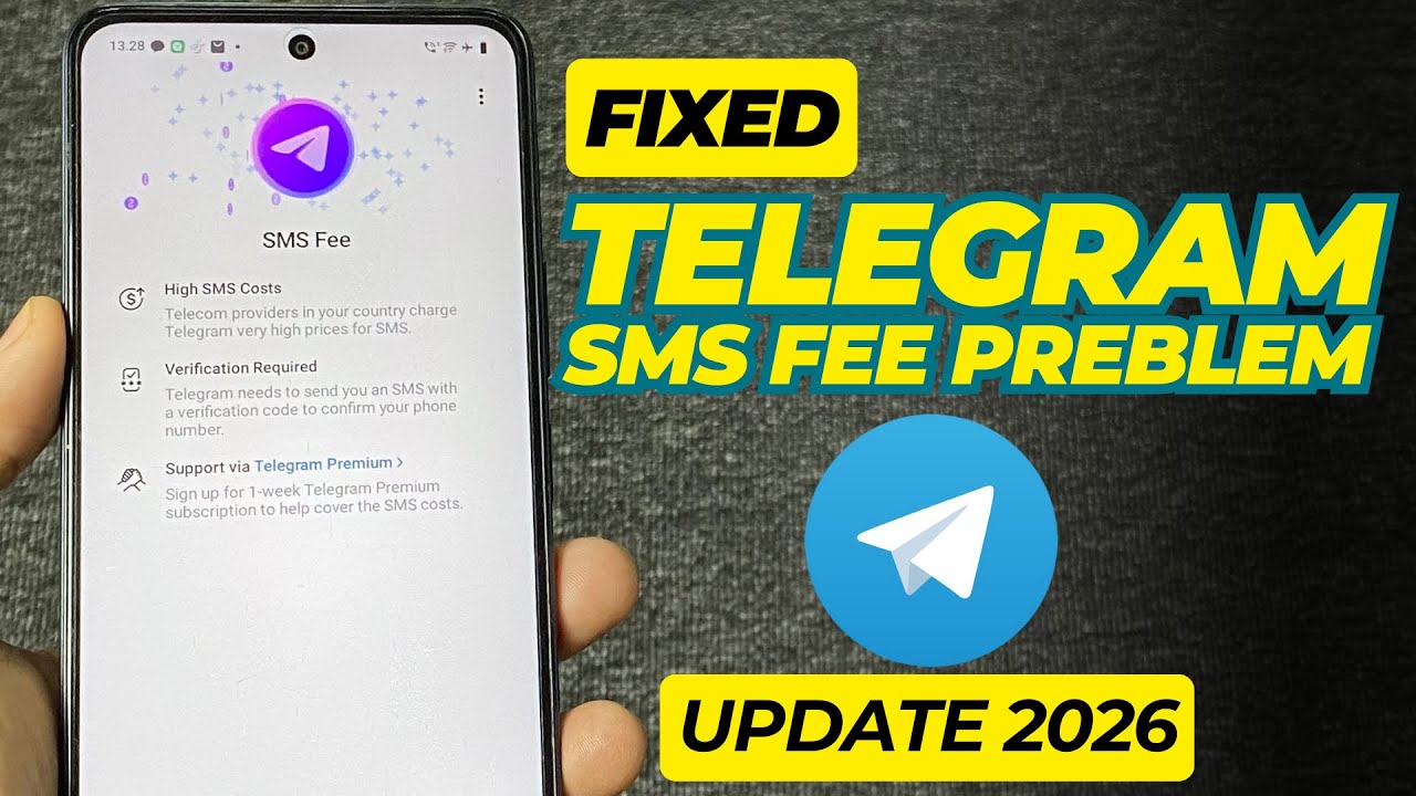 How To Fix Telegram SMS Fee Problem 2026