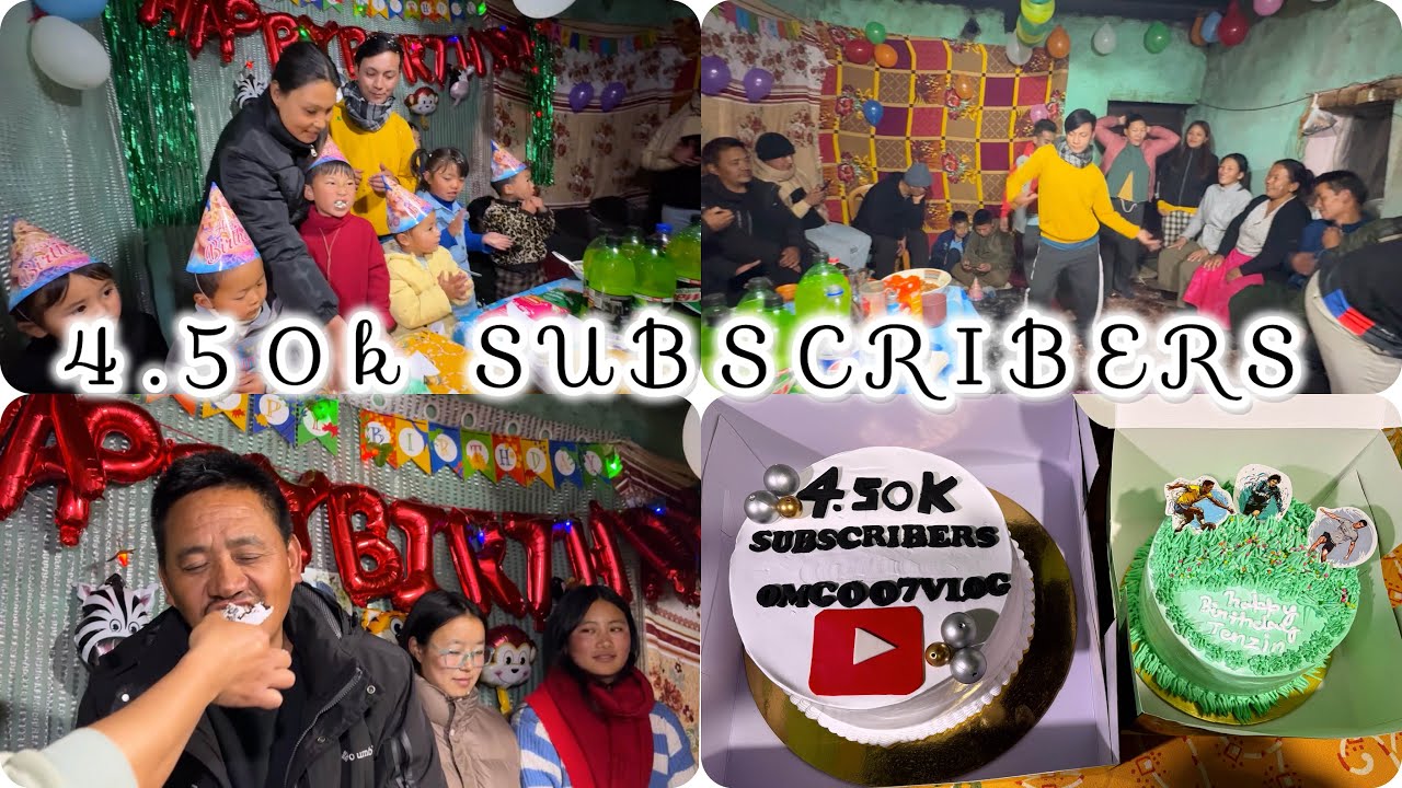 Total 4.50k Subscribers ka celebration 🎉double cake mangwa di👌finally Apna Babhi ko vlog pe buladi🥰🥰