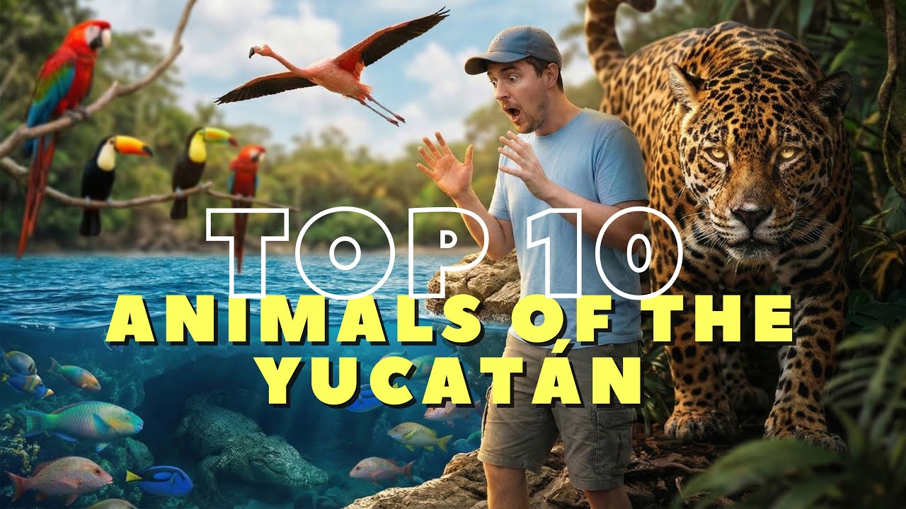 Top 10 Animals People Travel To See Here | Mexico Wildlife Encounters