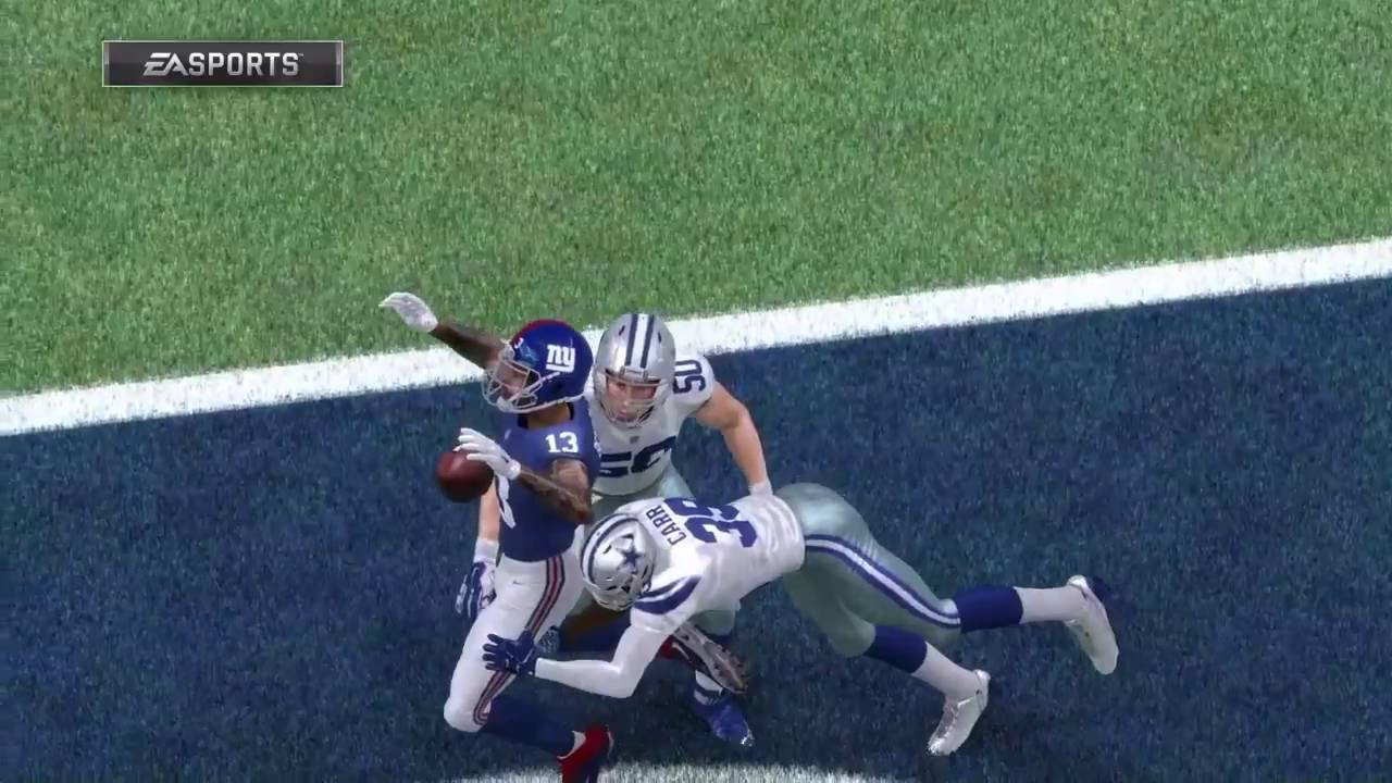 MADDEN 17 ODELL BECKHAM JR. Подборка лучших поимок мяча №2!! Ловля одной рукой и крутые приемы #2