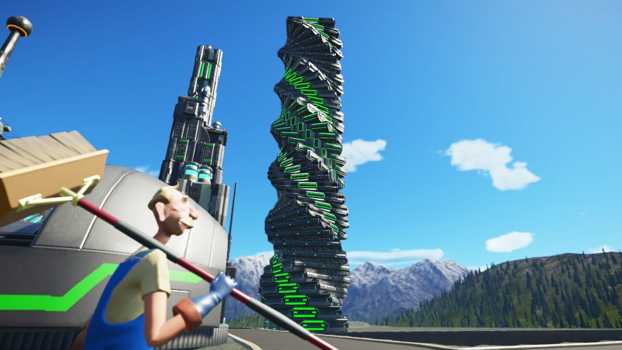 Largest Tower In My Park :: Planet Coaster