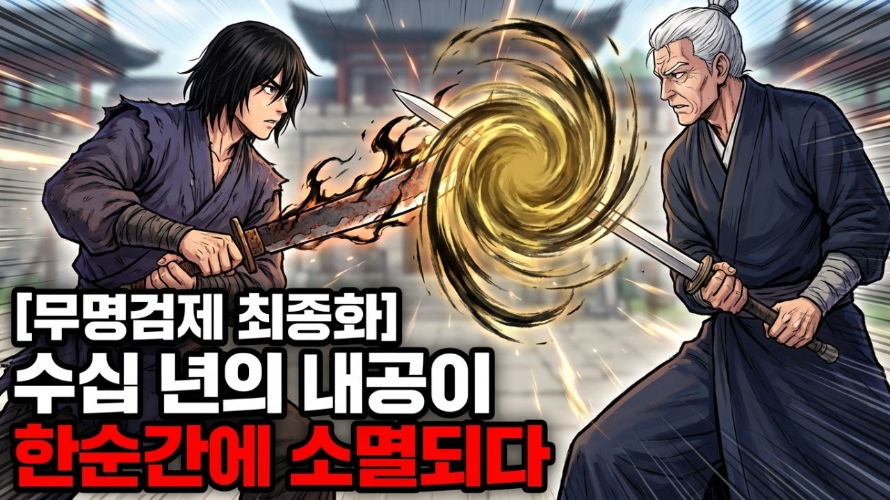 [무명검제 최종화] 천무맹주를 무릎 꿇린 폐급 녹슨 검, 강호의 전설이 된 거지 소년