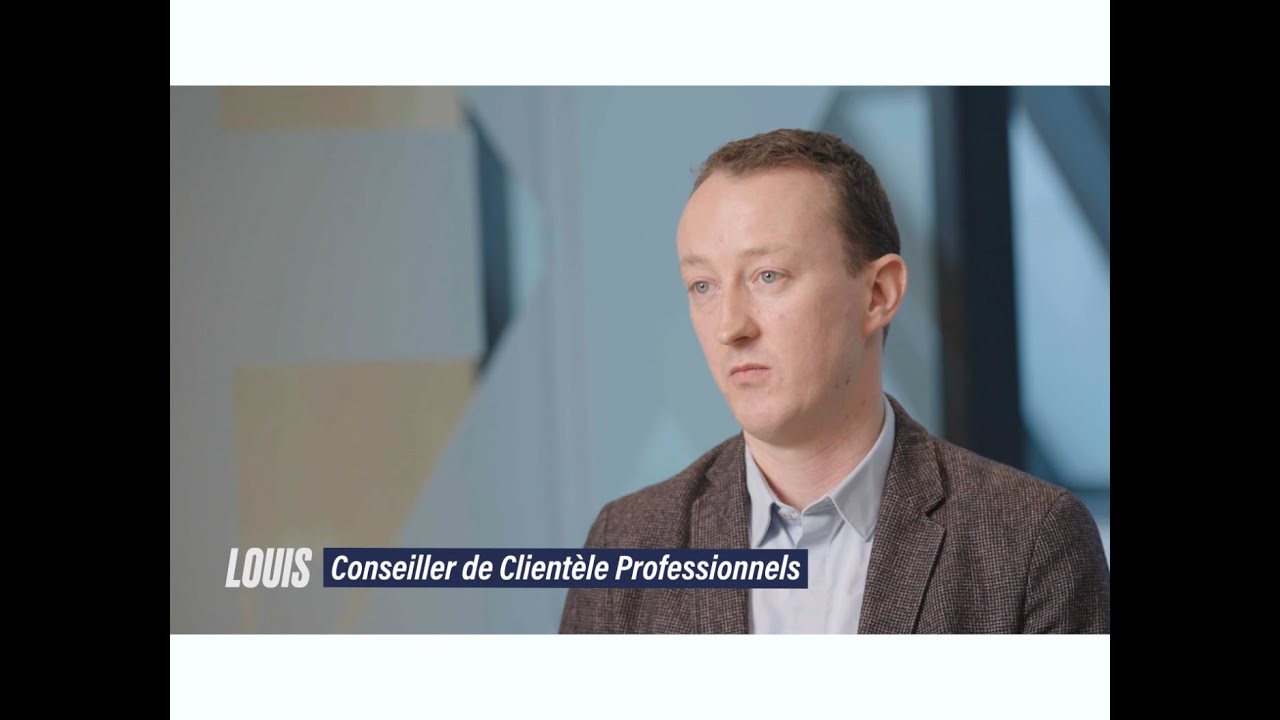Viens à la rencontre de Louis, Conseiller de Clientèle Professionnels à la Banque Populaire du Nord.