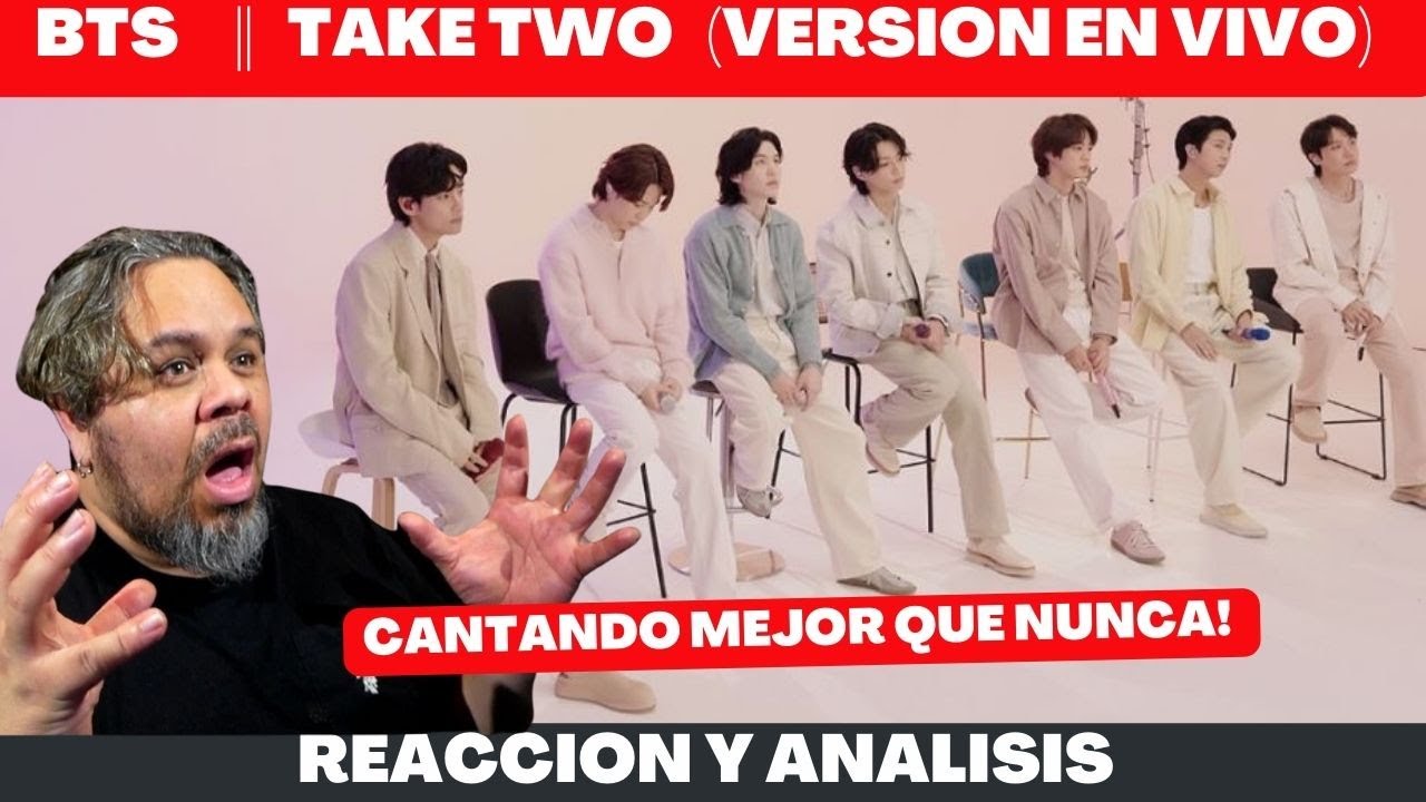 BTS | TAKE TWO | VERSION EN VIVO |REACCION y ANALISIS! #bts #btsjungkook #btstaketwo