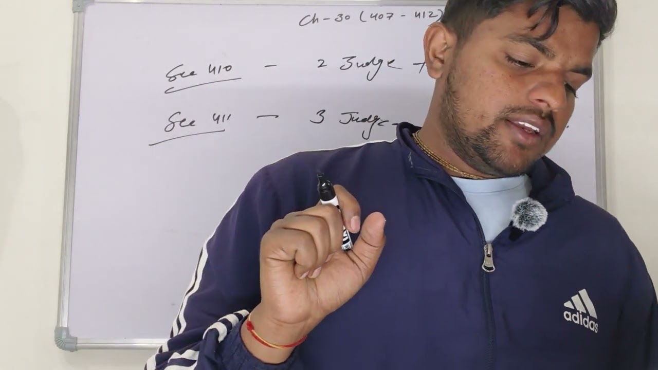 Submission of death sentence for confirmation ch-30 sec 407 to 412 L-37 legal pathshala by Mahesh 