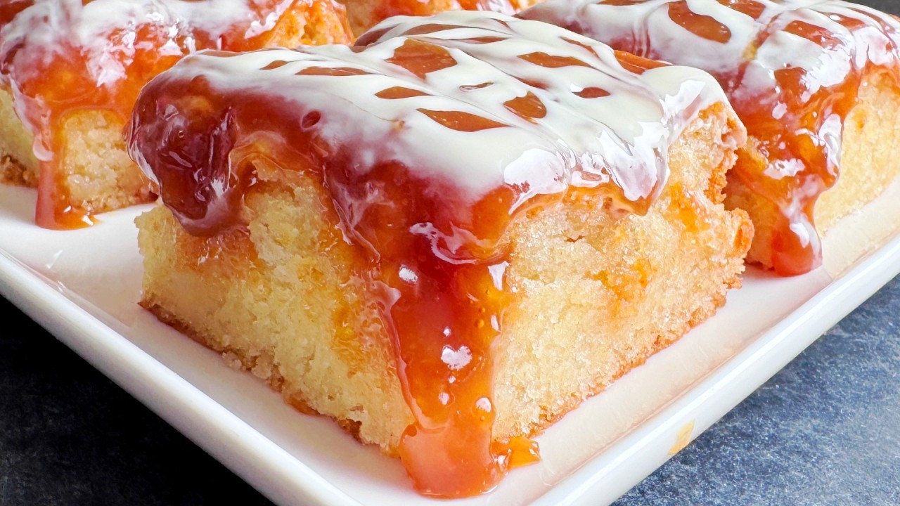 Try this Easy Caramel Cake Recipe! Melts in your mouth! Eggless Cake recipe