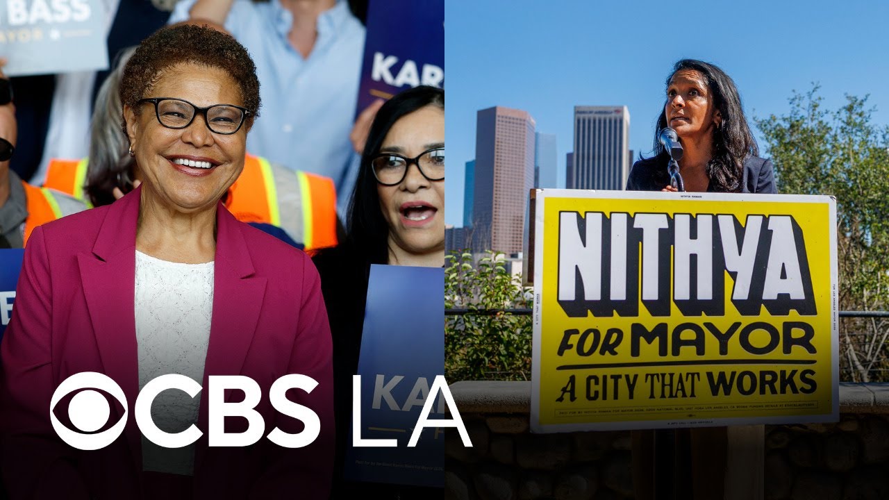 Former friends Karen Bass and Nithya Raman start campaigns for November's LA Mayor election