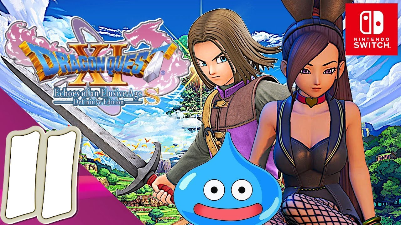 DRAGON QUEST XI S [Switch] - Gameplay Walkthrough Part 11 Dundrasil Castle, Jinxed Jade & Alizarin