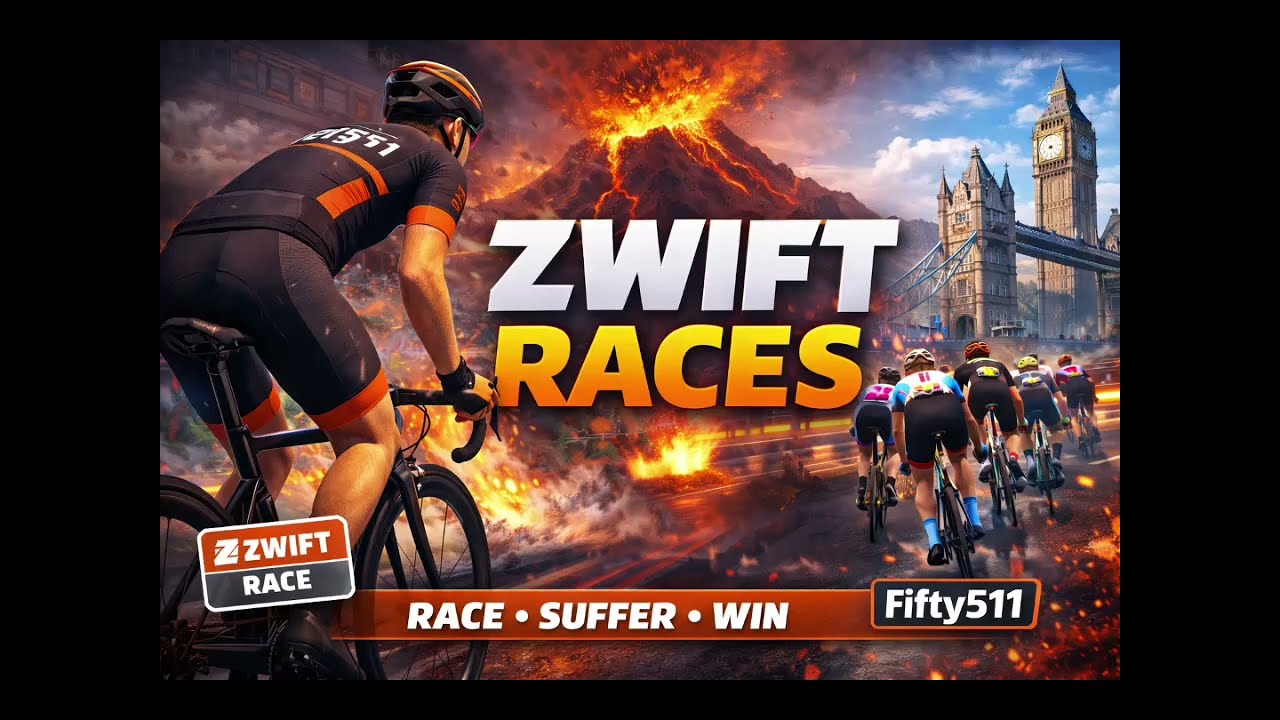 ZWIFT   Stage 5   Race   Ocean Lava Cliffside