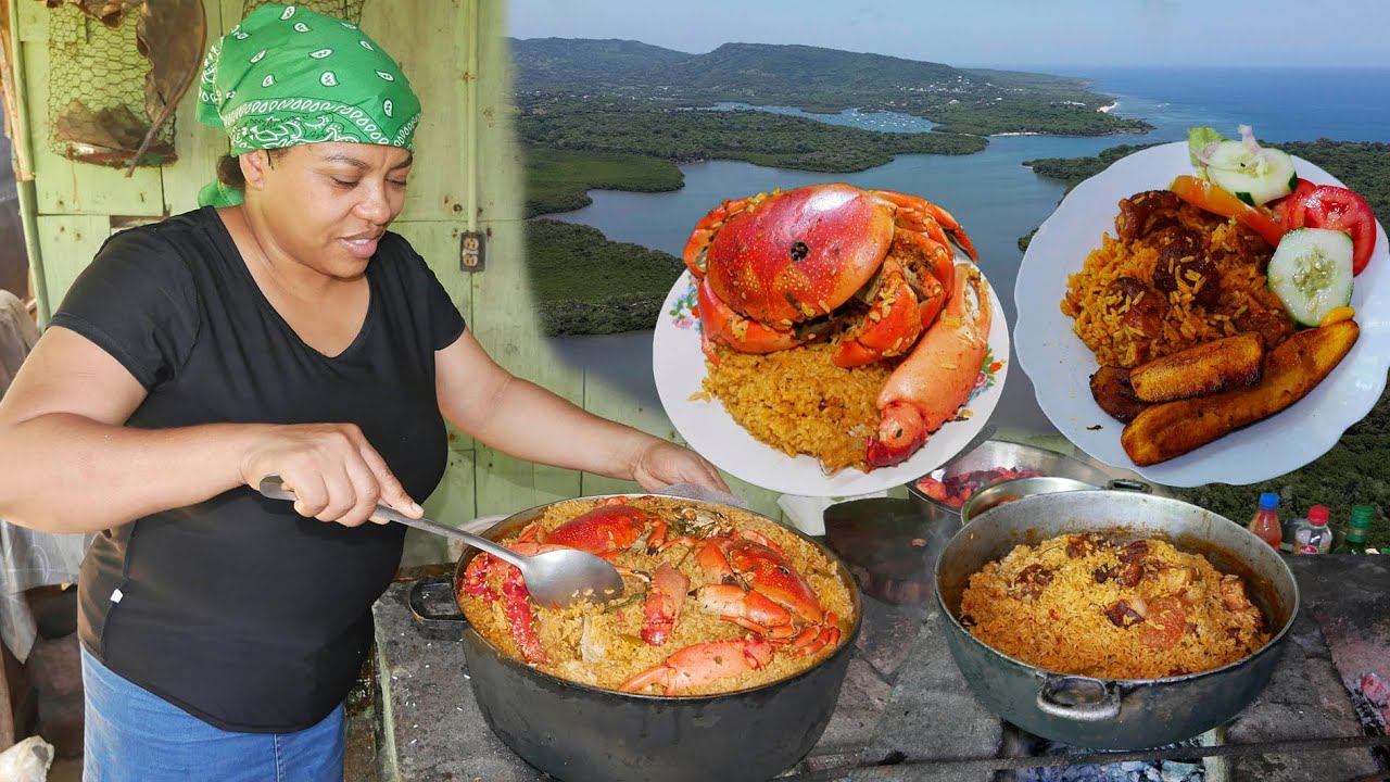 Los Mejores Locrio dominicano, Comida Dominicana del Campo