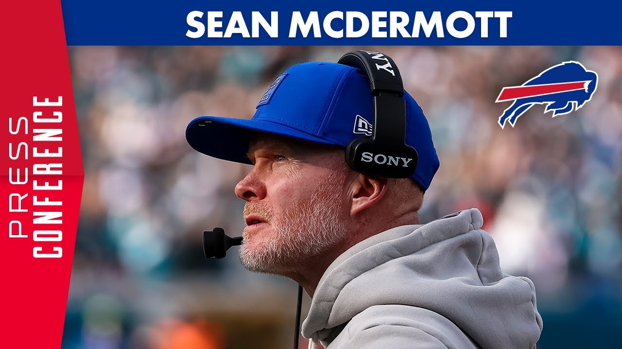 Sean McDermott Discusses Injury Updates And The Playoff Matchup Against The Broncos | Buffalo Bills
