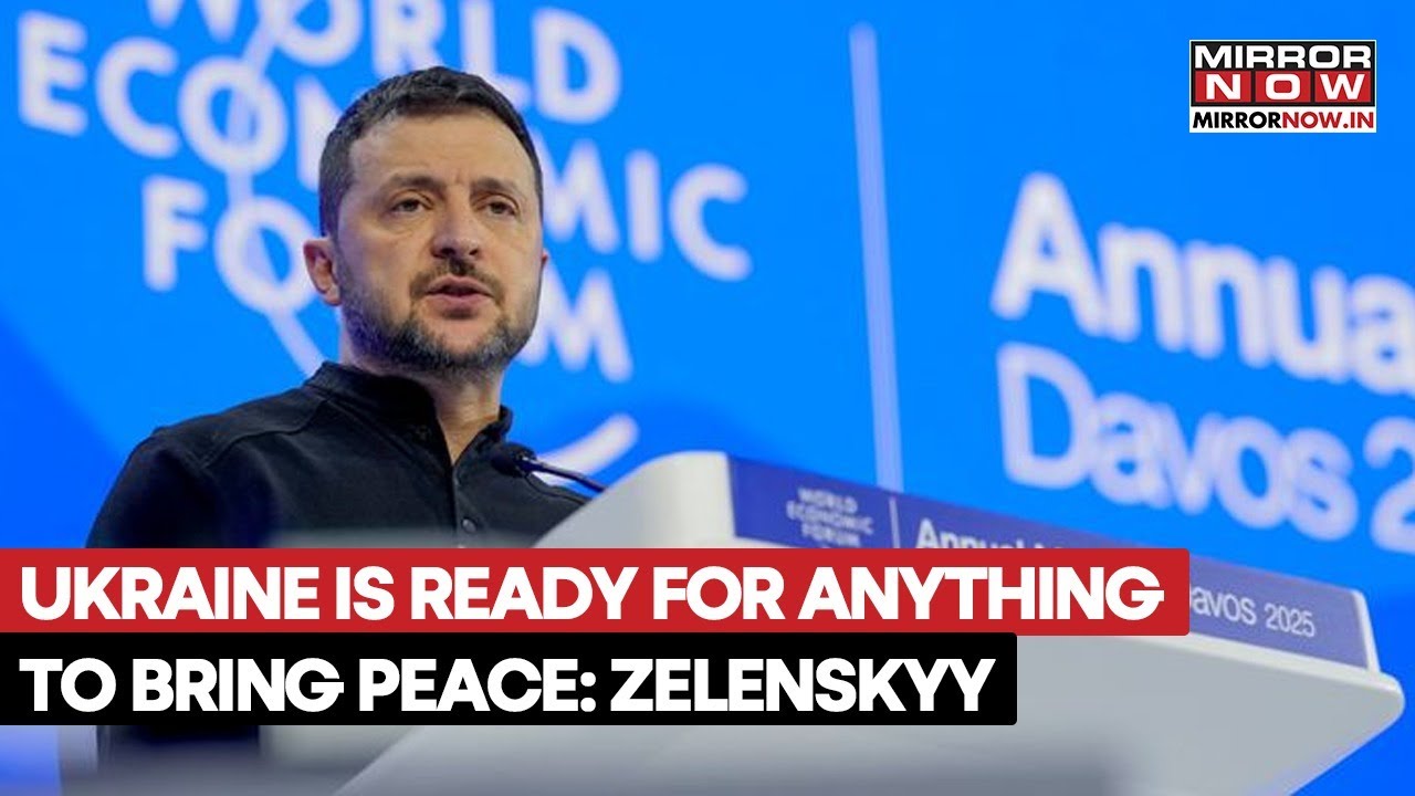 Davos 2026: Ukraine's President Zelenskyy Rips A New One At Europe & Trump | Watch Full Speech