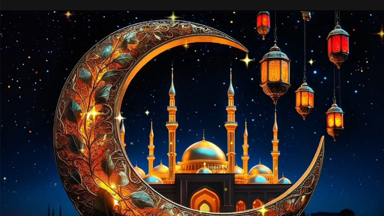 Peaceful Islamic Ambient Night ❄️🔥 Ramadan Courtyard & Soft Nasheed Echoes #Ramadan2026