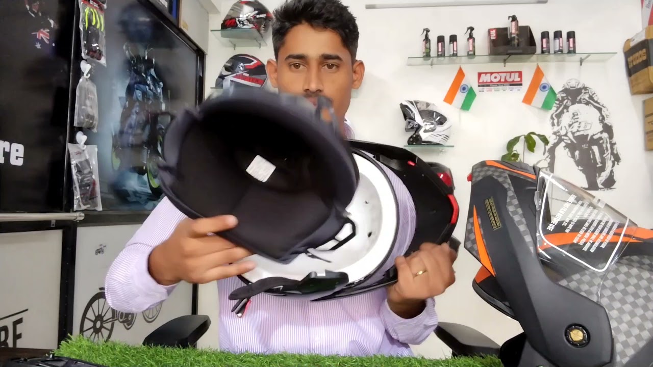 HOW TO REMOVE AND REFIT INTERNAL PADDING VEGA CRUX HELMET RIders store  Aurngabad MOB NO 9922794861