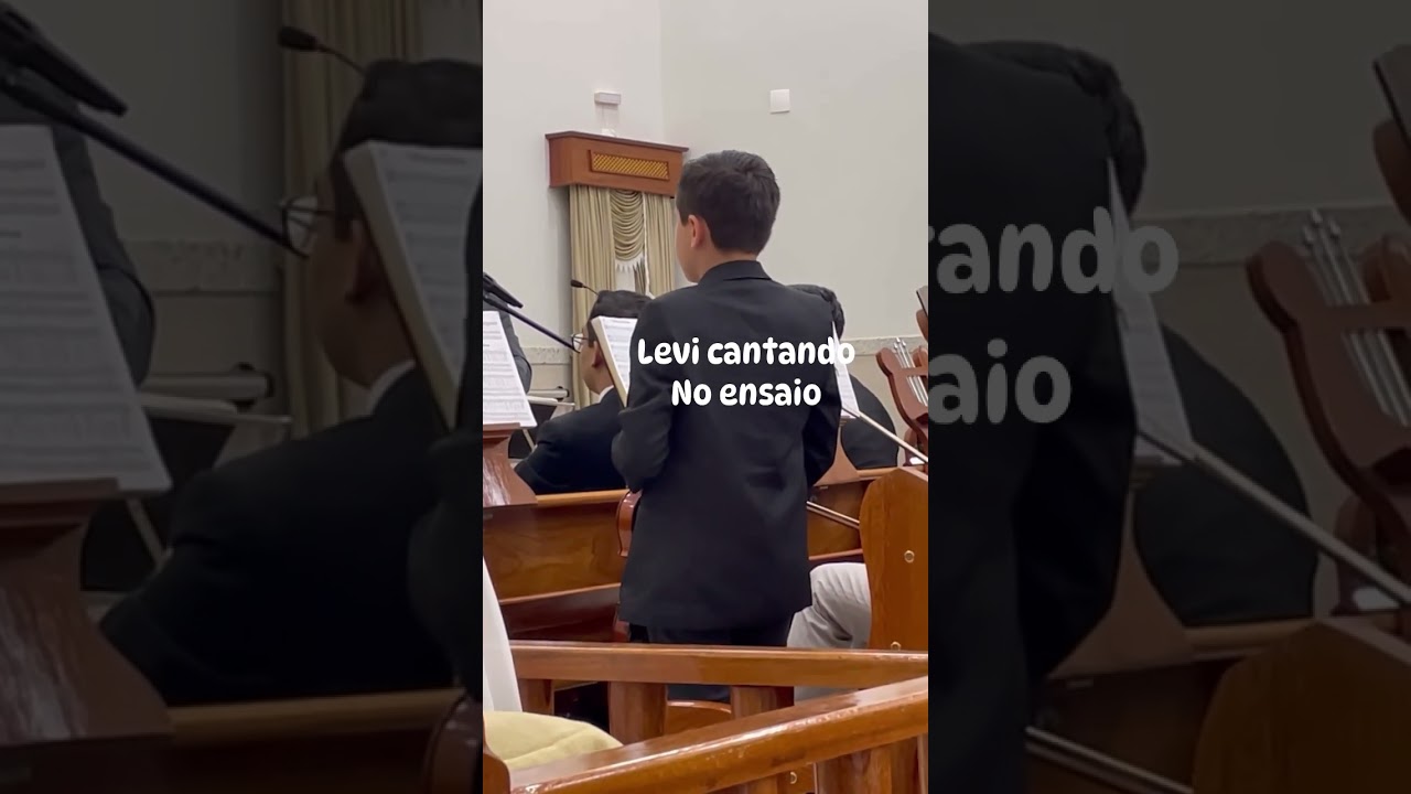 Levi cantando sozinho no ensaio #gizelegranado#shortsyoutube