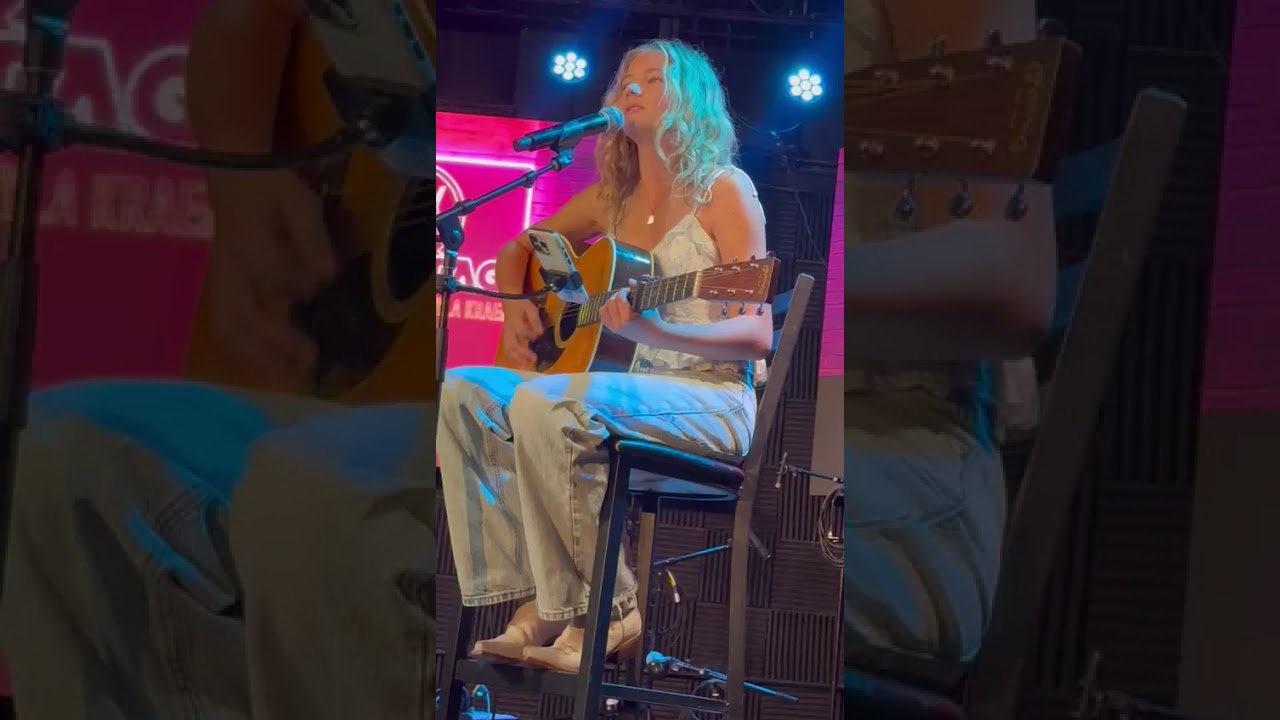 Macie Rae performing Live her original song 