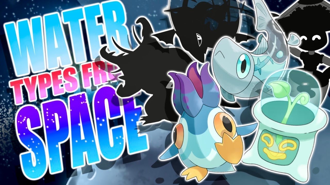 Creating Water Type SPACE Pokemon