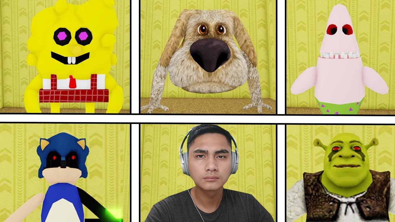 Kinuha Ko Lahat ng Backroom MORPHS Sa Roblox