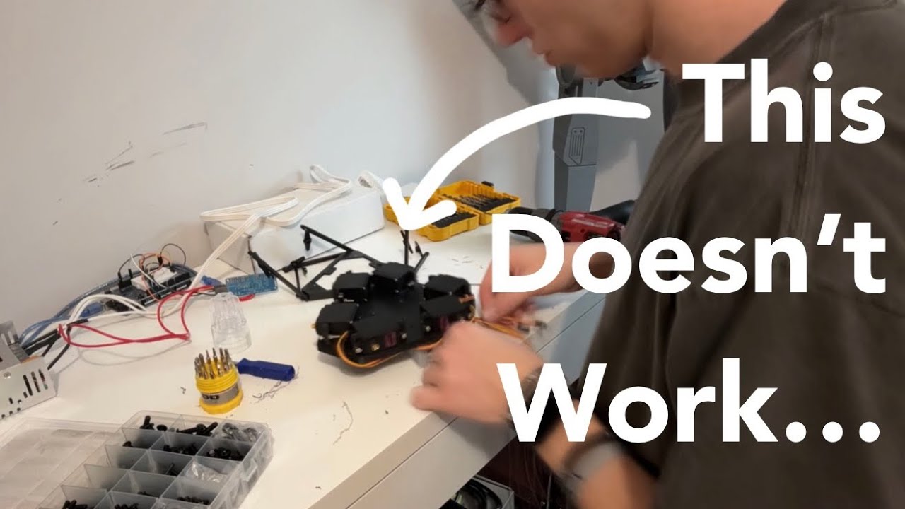 Failing to make a Stewart Platform (and what it taught me)