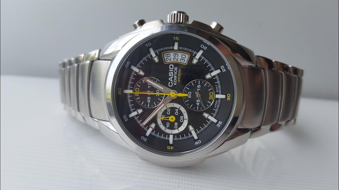 Обзор часов CASIO EDIFICE EF-512D-1A (Review)