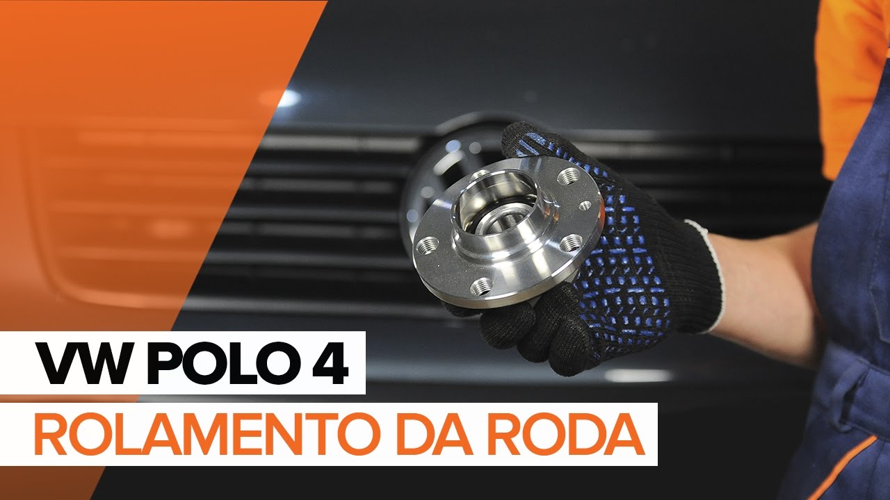 Como trocar rolamento da roda traseira VW Polo | Tutorial HD