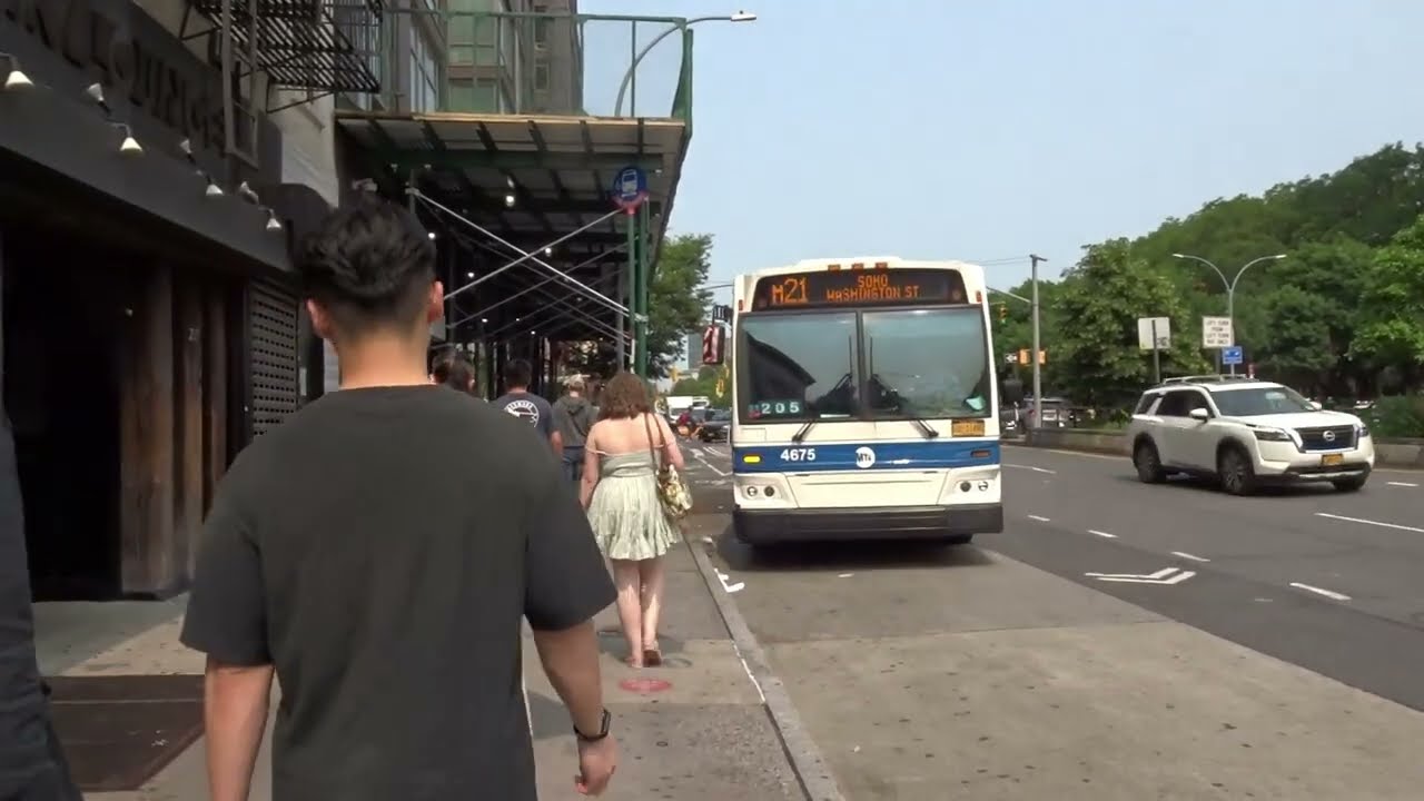 MaBSTOA: Next Gen Orion VII #4675 On A Lower East Side & SoHo-bound M21