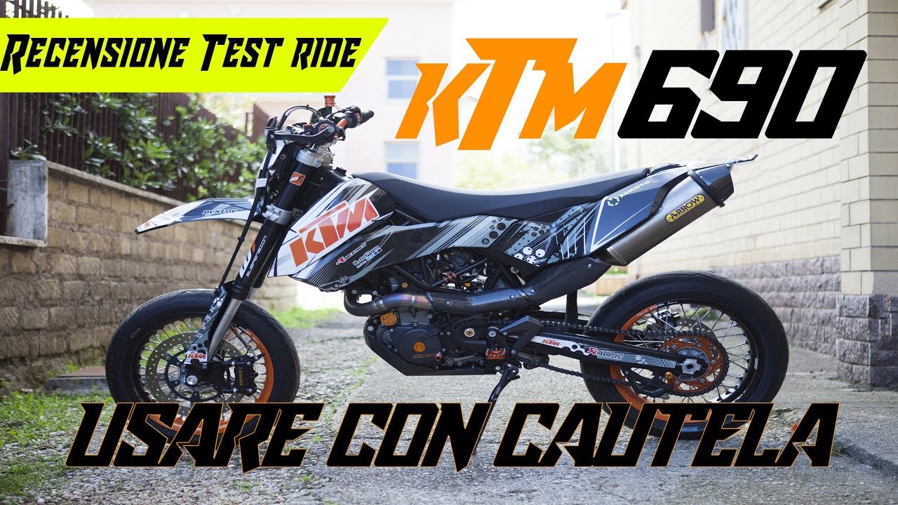 Recensione - Test Ride | KTM 690 - Questa moto fa PAURA😱!