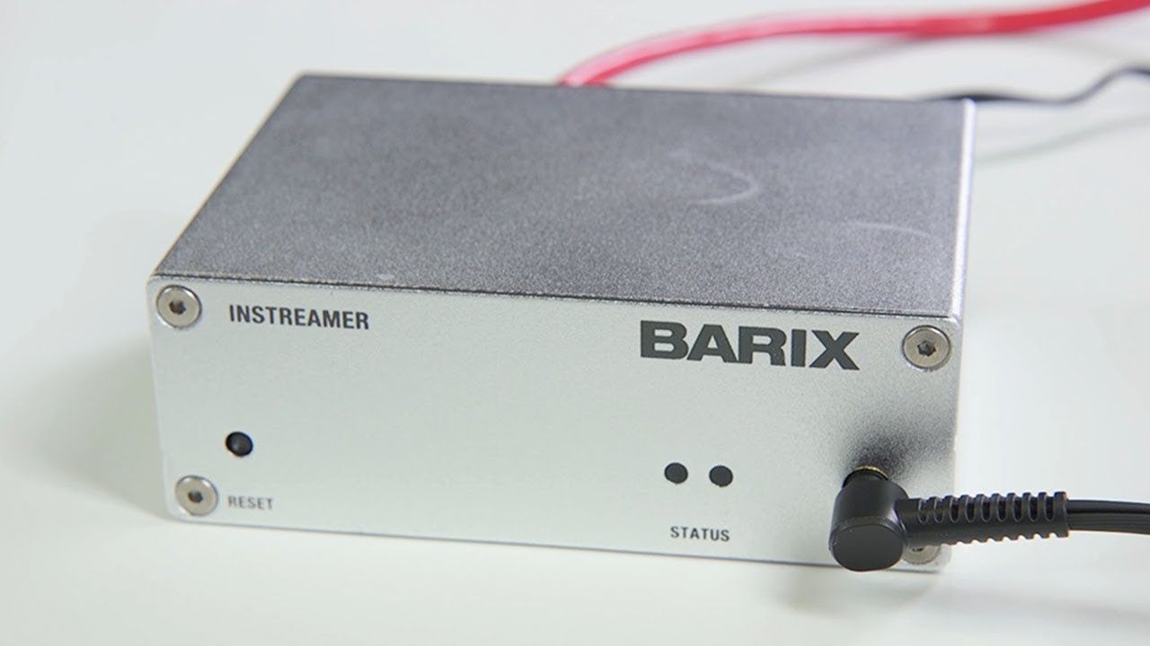 Broadcast AM Radio Online Using a Barix Instreamer