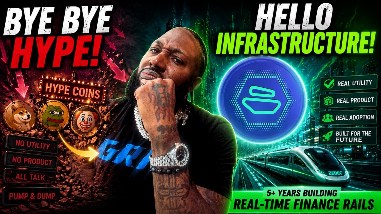 HYPE IS DEAD! Zebec CEO Says The Infrastructure Era Has Begun