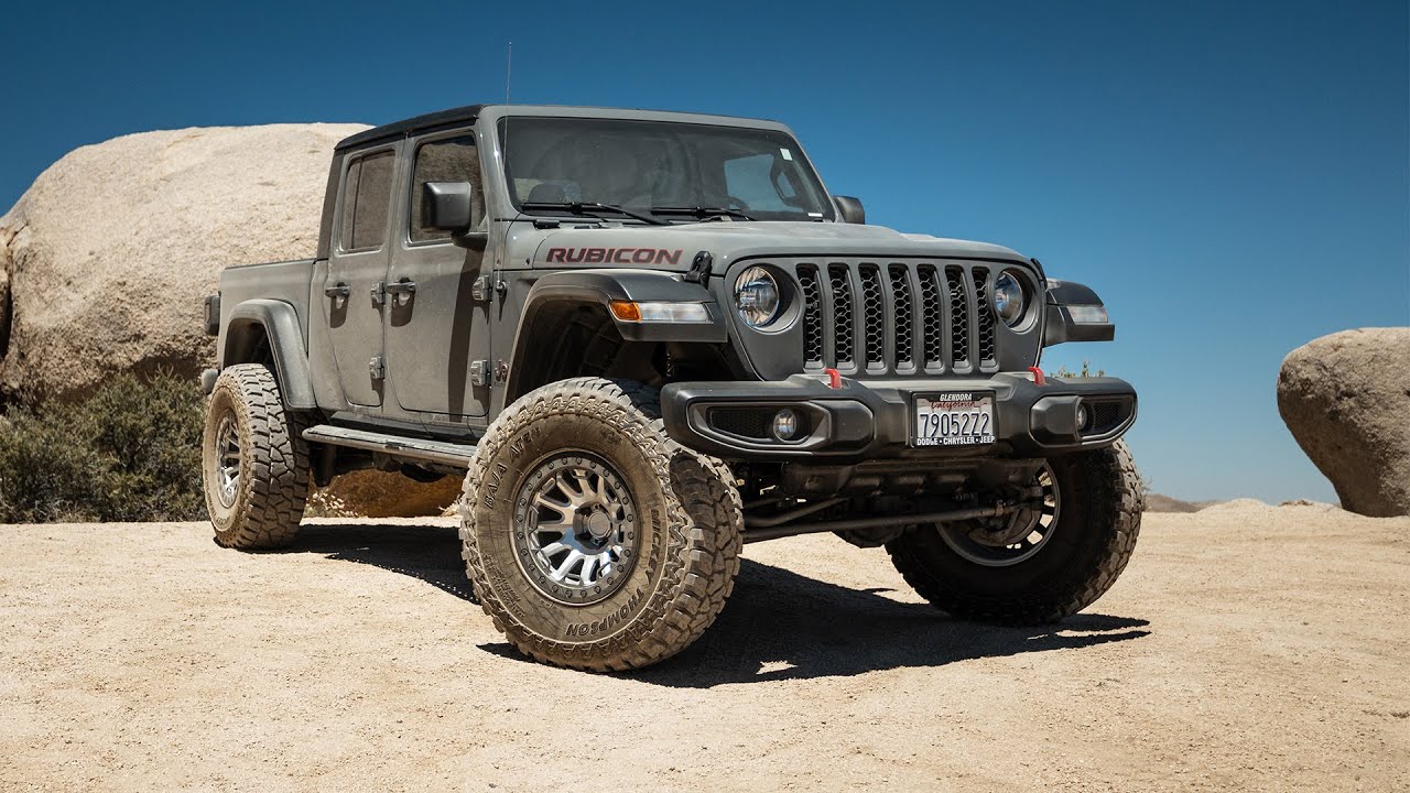Black Rhino Ouray Beadlock on Jeep Gladiator