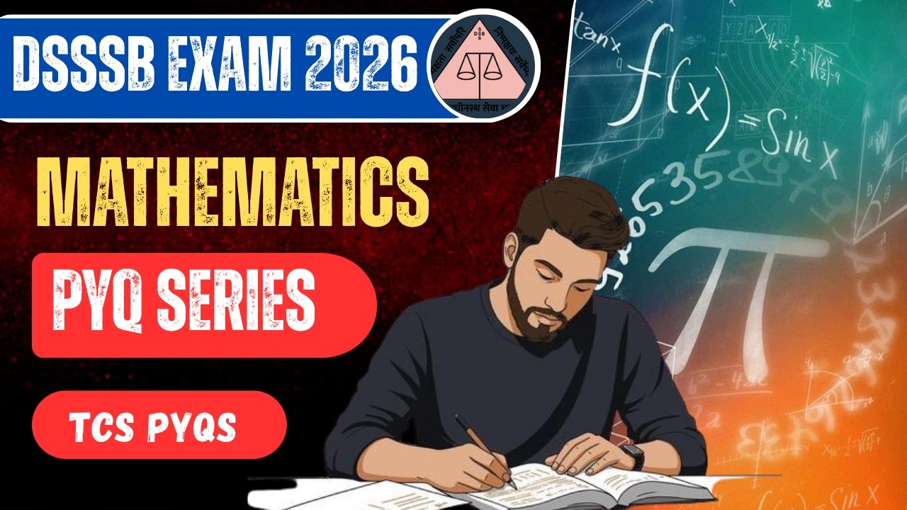 🔴MATH PYQ SERIES | RAILWAY AND DSSSB | 🚨 #dsssb #maths #aiims #mathstricks #success #delhihighcourt