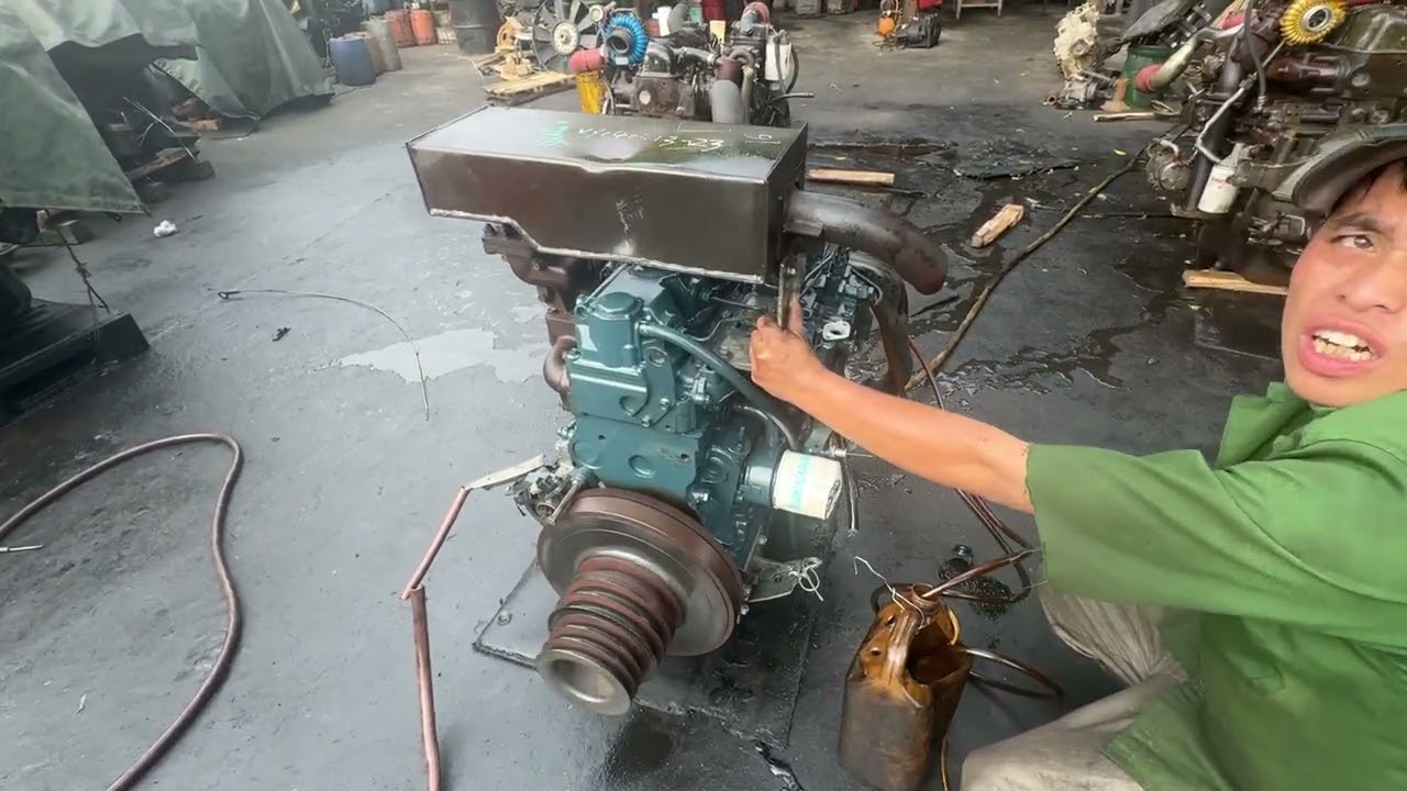 ĐỘNG CƠ HƯNG THỊNH | KUBOTA V3800,VT 2600 ,ML 105P/S,NÒNG 95  Bán cho Anh Trai Tỉnh Kiên Giang