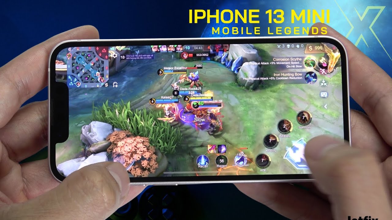 iPhone 13 Mini Mobile Legends Gaming test MLBB Update 2024 | Apple A15 Bionic
