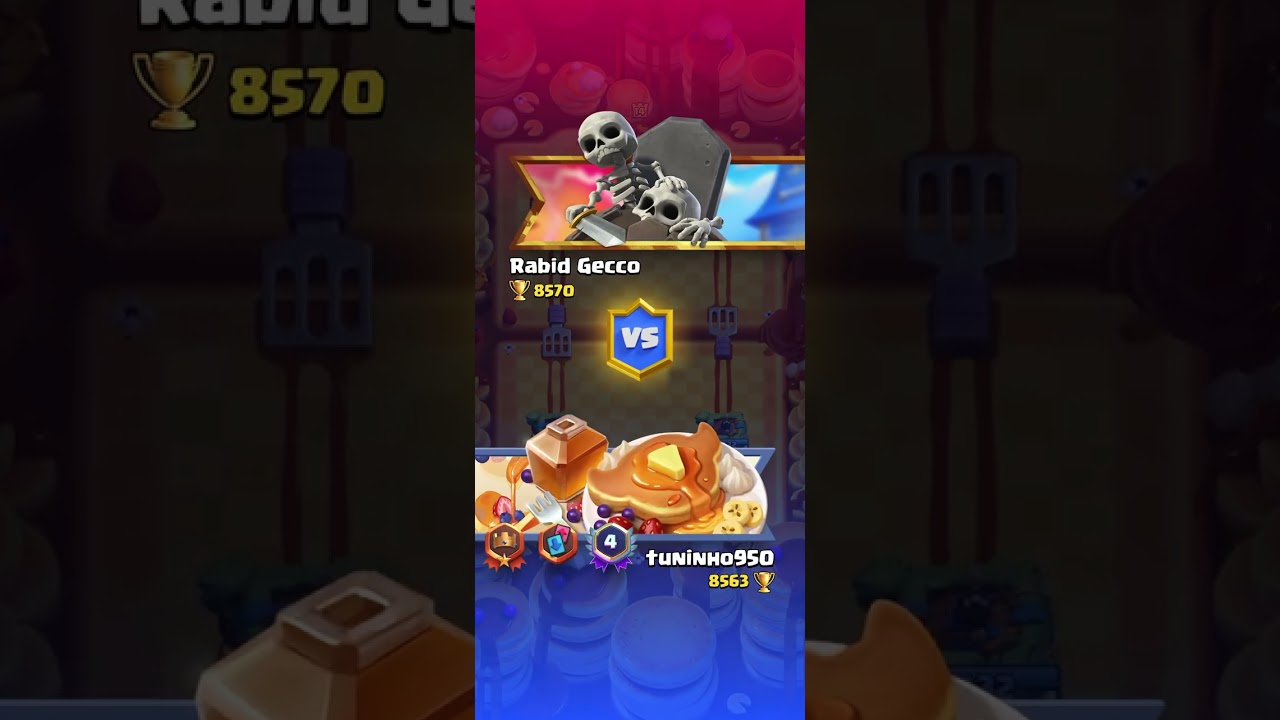Tutorial de como ser ruim no Clash Royale, o pai e profissional