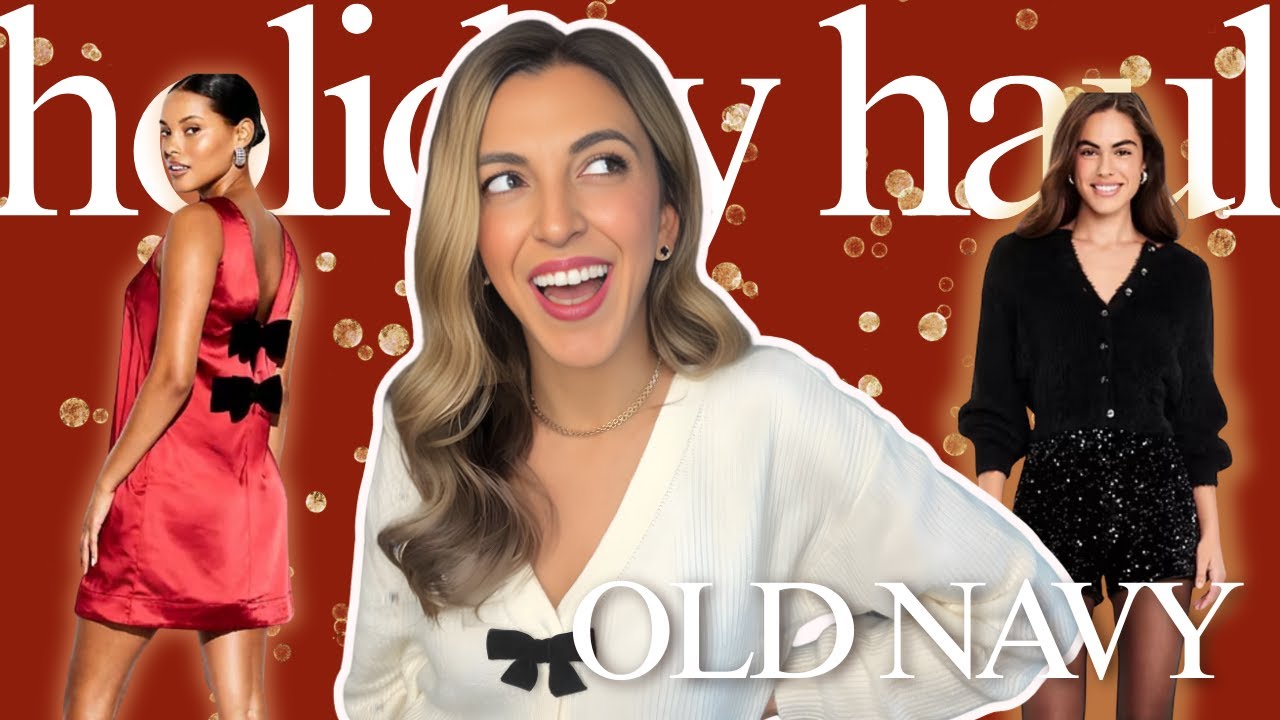 Праздничная примерка Old Navy: что стоит попробовать, а что лучше пропустить 👀✨