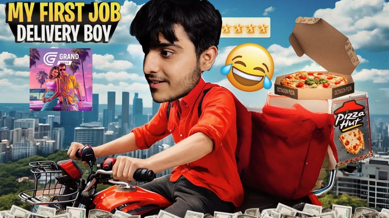 I Become Delivery Boy to Earn Money 🤑 in Grand Mobile RP 🔥