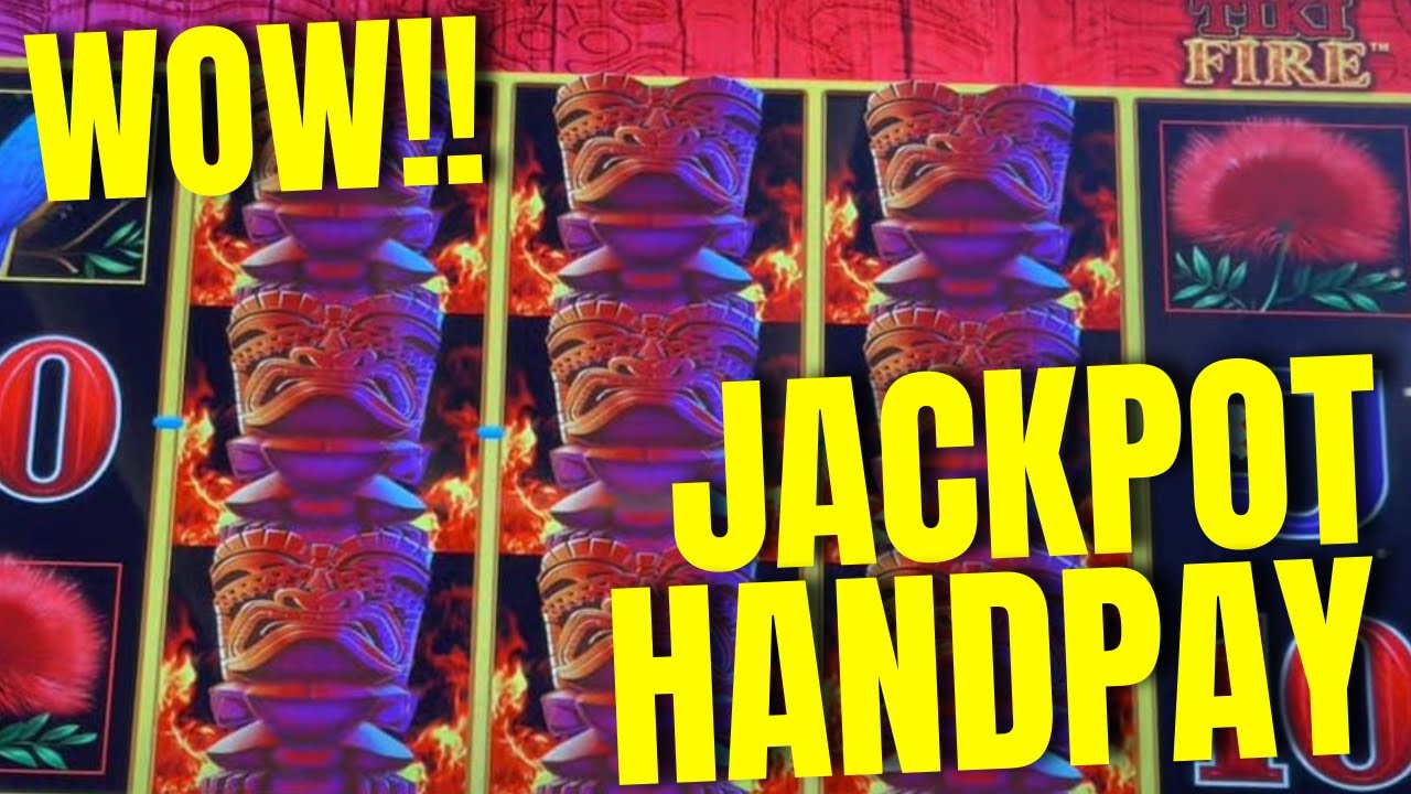 TIKI FIRE JACKPOT in Las Vegas high limit lightning link slot machine